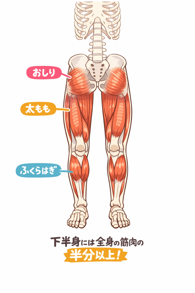 下半身筋肉